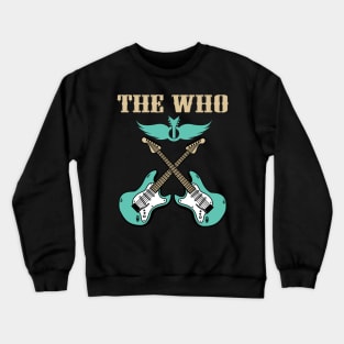 THE WHO BAND Crewneck Sweatshirt